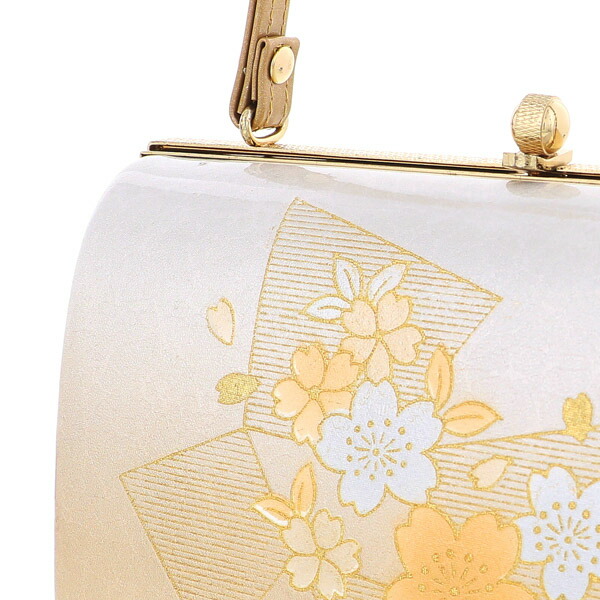 礼装 草履 バッグ セット レディース 礼装用草履バッグセット「シルバー×ゴールド 色紙に桜」Fサイズ(M〜Lサイズ相当) 礼装草履バッグ 礼装バッグ 礼装草履<T>【メール便不可】