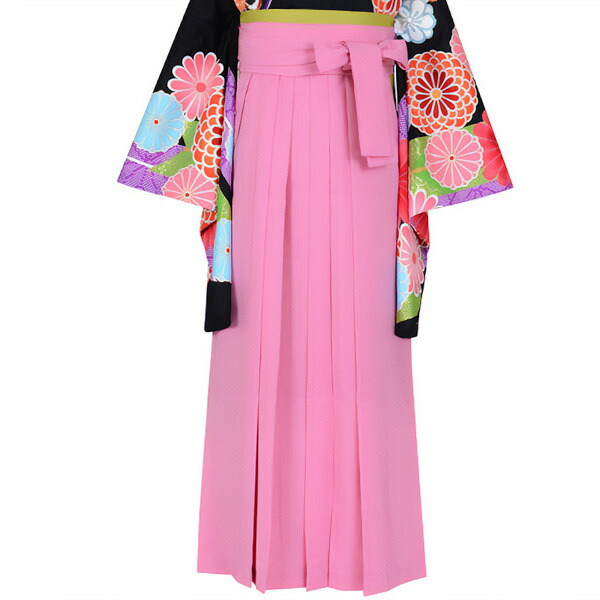【中古品】袴 単品「ピンク×無地 L/LL/3L」卒業式 袴 レディース 行燈袴 女性用袴単品 貸衣装処分 レンタル処分品【メール便不可】