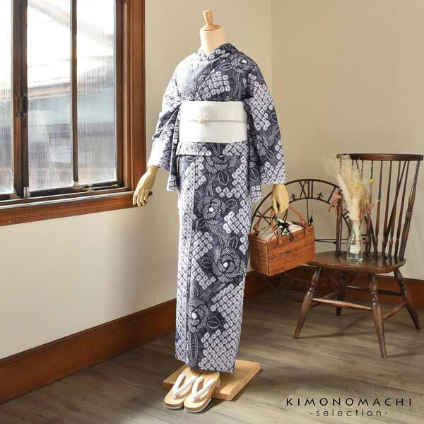 絞りの浴衣　薔薇の蕾　身丈（肩から）156㎝ 絞りの浴衣 薔薇の蕾 身丈（肩から）156㎝ CATEGORY 浴衣 | 大山