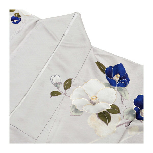 未仕立て 振袖 22点セット「MaMinette Reve 薄グレー 花の雪輪に梅」仮絵羽 振り袖 正絹 着物 ブランド振袖 成人式 結婚式 結納 パーティー 晴れ着 【メール便不可】