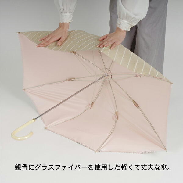 nifty colors 日傘 長傘 晴雨兼用「nifty 遮光パイピング 2369 nifty colors 日傘 長傘 晴雨兼用「nifty 遮光パイピング 2369