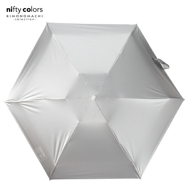 日傘 晴雨兼用「nifty colors 遮光6段ミニマムミニ 2386」遮光 遮熱 撥水 防水 UVカット PU加工 折りたたみ 折傘 プレゼント ギフト 母の日(メール便不可) | nifty colors | 11