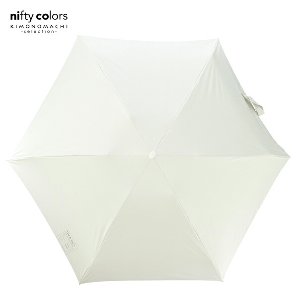日傘 晴雨兼用「nifty colors 遮光6段ミニマムミニ 2386」遮光 遮熱 撥水 防水 UVカット PU加工 折りたたみ 折傘 プレゼント ギフト 母の日(メール便不可) | nifty colors | 10