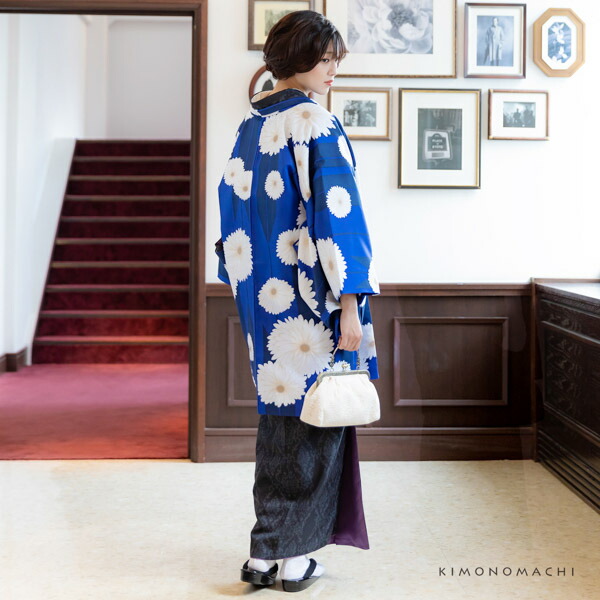 洗える小紋 アラベスク柄♬帯とセットになります!