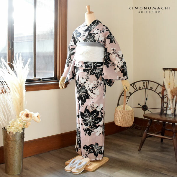 龍村 浴衣 綿麻 既製品 たつむら 大きめのＭサイズ 龍村 浴衣 綿麻 既製品 たつむら 大きめのMサイズ