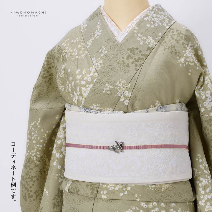 帯留め 単品「リボン・パンダ・フレンチブルドッグ」日本製 洒落小物 着物、浴衣に 帯どめ 帯留 和装小物【メール便不可】