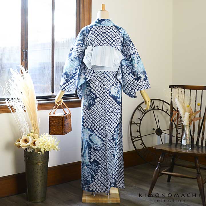 浴衣　絞り　新品 0651-3-03900-1100_01s.jpg