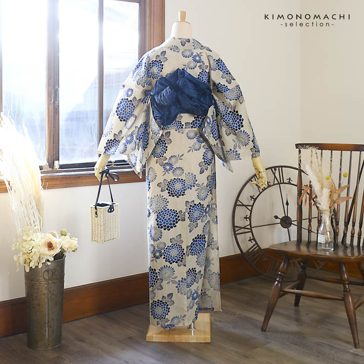 綿麻 浴衣単品 女性 商品一覧 - 京都きもの町 - 売れ筋通販