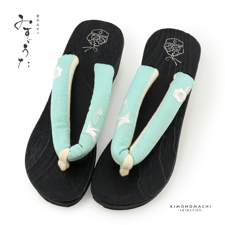 刺繍下駄