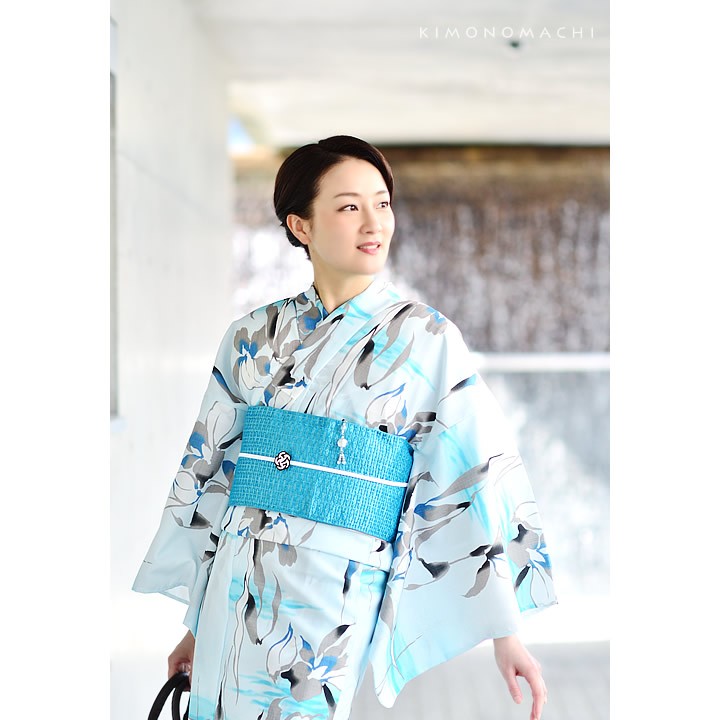 KIMONOMACHI （Prices down）浴衣 レディース 単品 ポリエステル