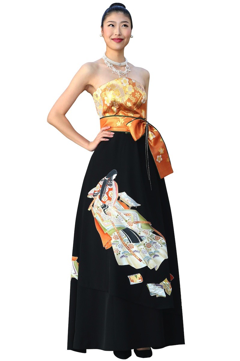 2086一点物の正絹帯と留袖のドレス ドレス、ブライダル | www
