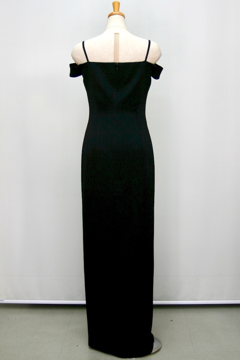一点物　正絹着物　ワンショルダードレス　ロング　kimono dress グレー 正絹 着物 ワンショルダー ドレス ワンピ kimono dress 滝泰