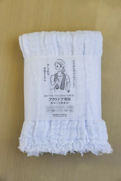 アウトドア専用 スマートタオル 】 日本製 首に巻く 吸水 速乾 日本