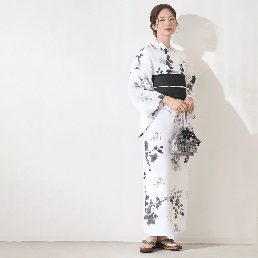 2WAY ワンピース浴衣 セット 大人用 】 2026年 新作 浴衣 帯飾り 女性