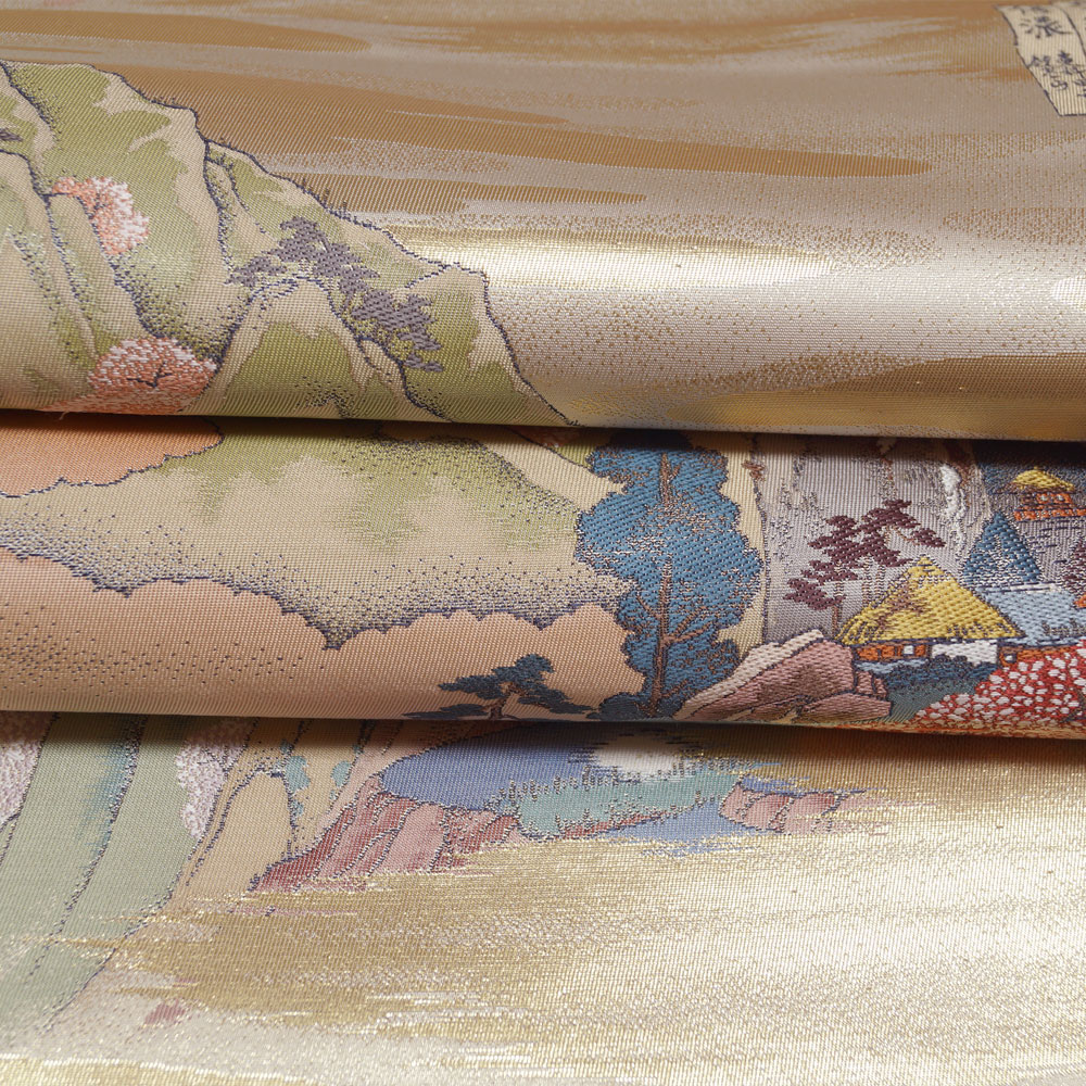 伝統工芸品　加賀友禅　浜ちりめん　留袖　袋帯　バックセット 伝統工芸品 加賀友禅 浜ちりめん 留袖 袋帯 バックセット （2025