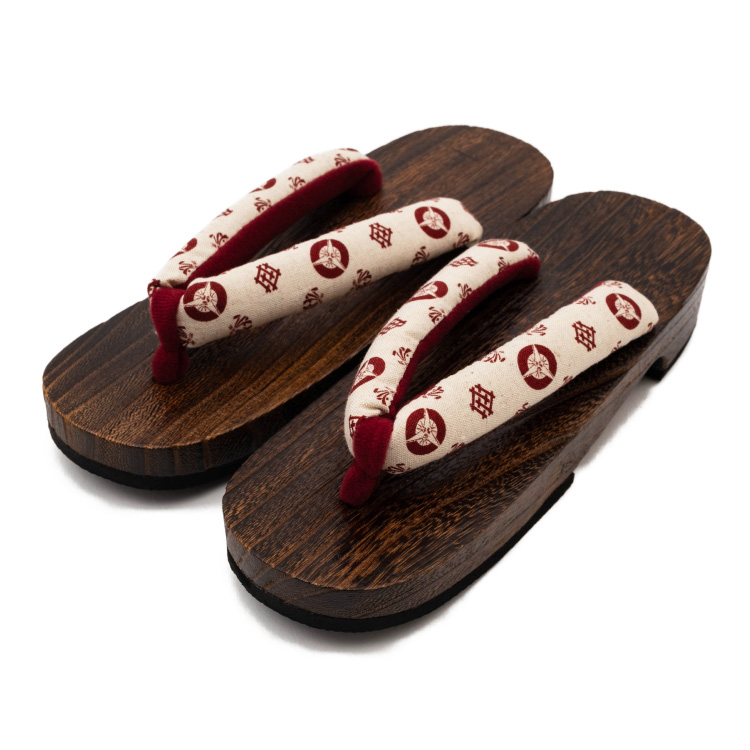 下駄 レディース 女性用 花しおり 青 ブルー 桐 浴衣 日本製 桐 幾何学 和装小物 夏祭り 夏用 夏物 夏 きもの げた