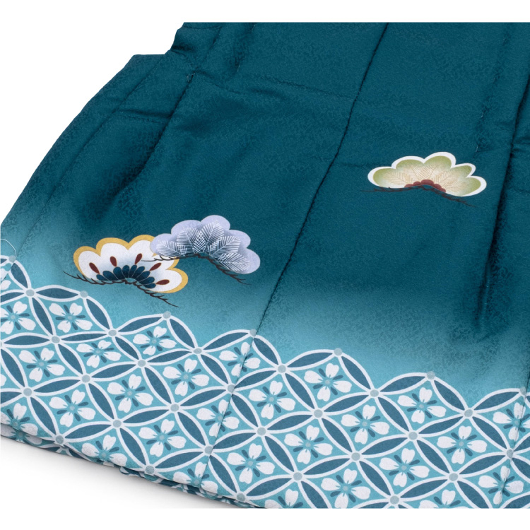 七五三 3歳 三歳 被布コート 単品 男の子 マリンブルー ブルー系