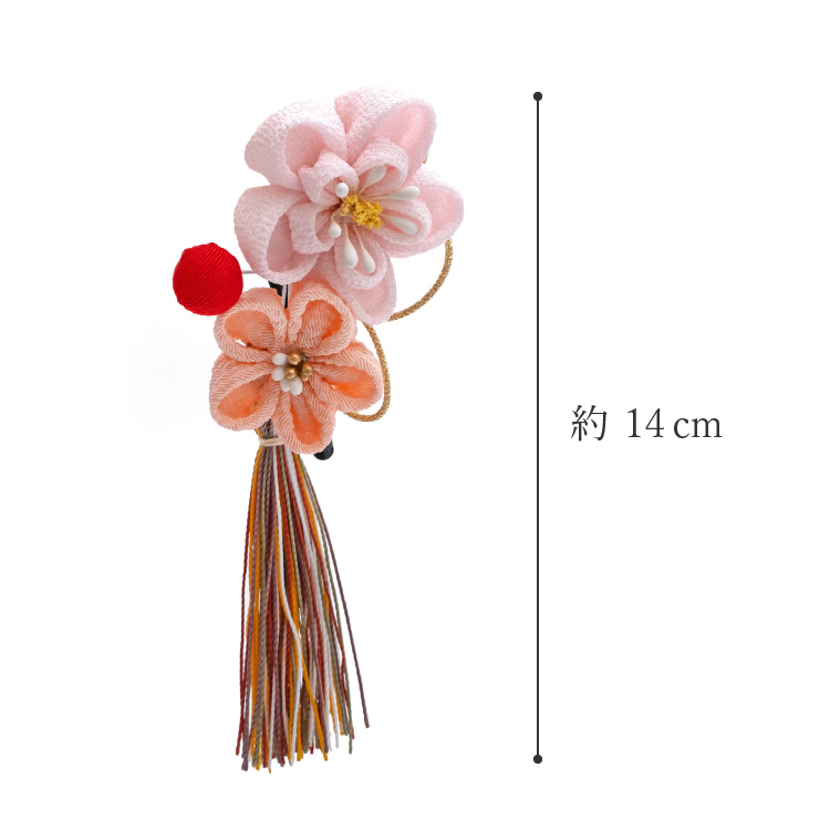 専用です。 日本髪 髪飾り 七五三 3～5歳 (ピンク×クリーム色) 480-426x-3.jpg