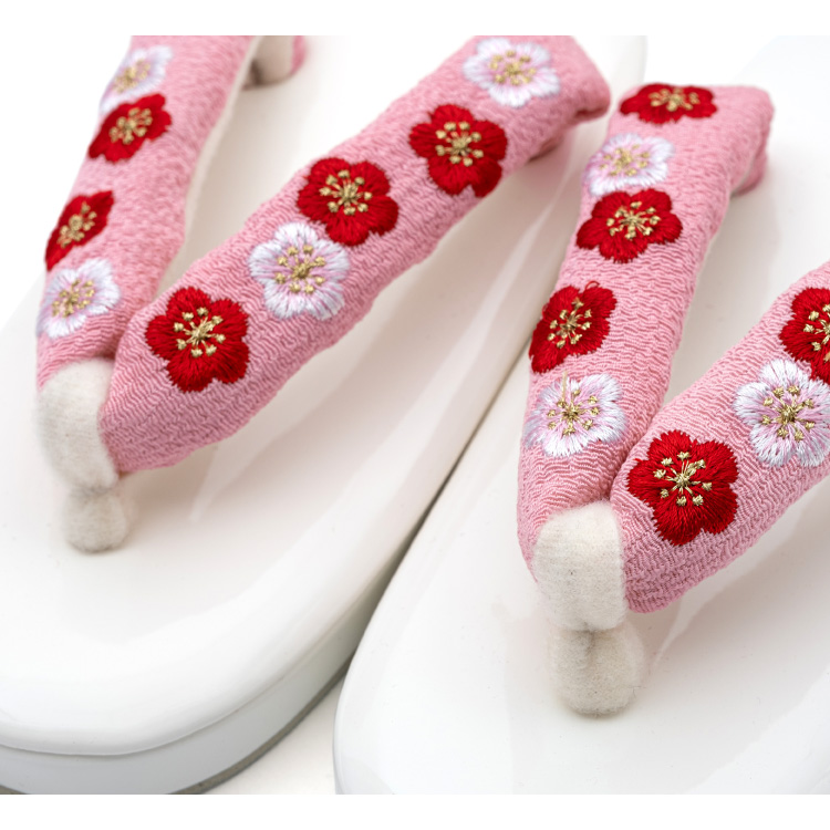 七五三 3歳 草履 女の子 Sサイズ 16.5cm 全4色 赤 レッド ピンク 白 ホワイト 3才 三歳 三才 753 子供草履 履物 着物 キッズ 子供 販売 購入
