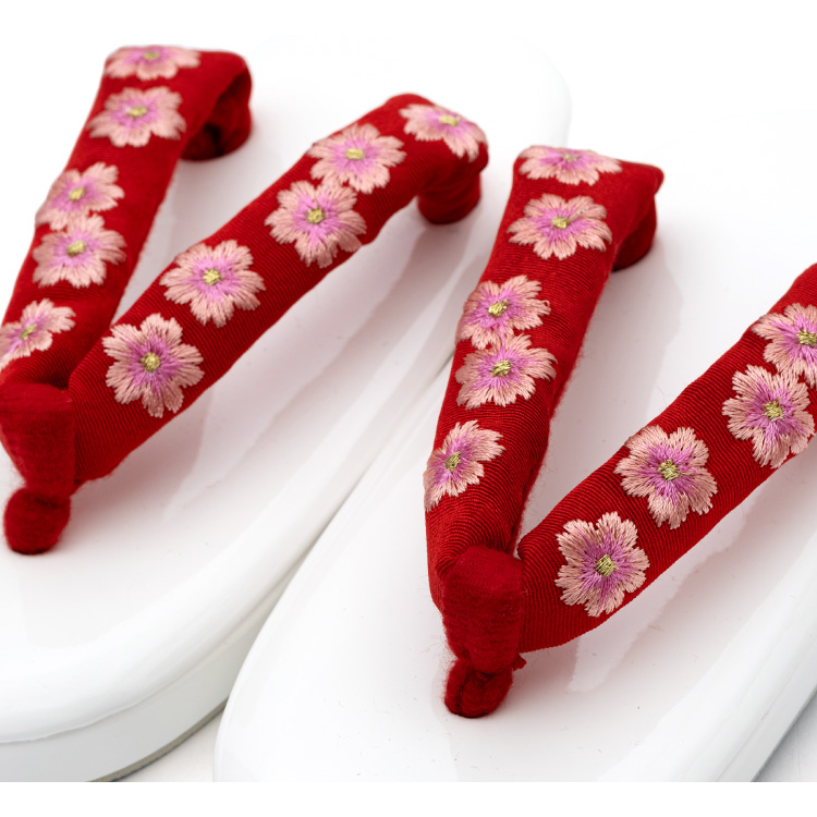 七五三 3歳 草履 女の子 Sサイズ 16.5cm 全4色 赤 レッド ピンク 白 ホワイト 3才 三歳 三才 753 子供草履 履物 着物 キッズ 子供 販売 購入