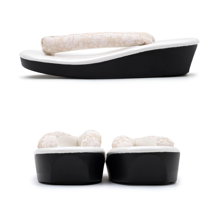 七五三 3歳 7歳 草履 女の子 白 ホワイト ベージュ ウレタン草履 全4サイズ 16cm 18cm 20cm 22cm レース 7才 三歳 三才 753 子供草履 履物 着物 キッズ 子供 販売 購入