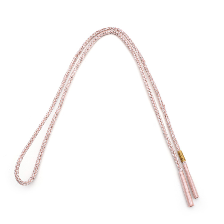 帯締め 夏帯締め 夏用 未使用 新品 日本製 薄物 丸組 正絹