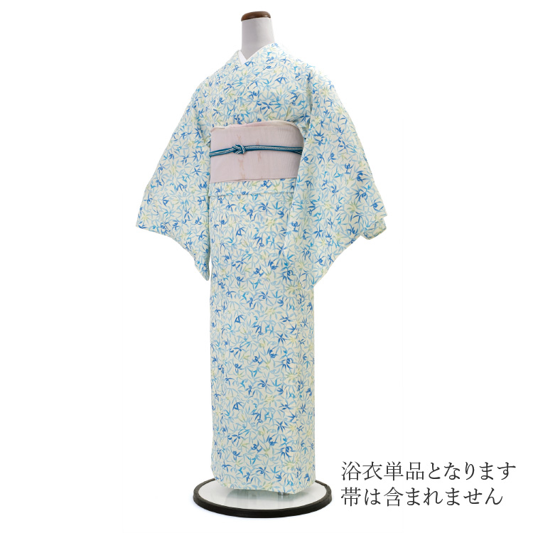 浴衣 レディース セオアルファ 女性用 月華美人 東レ セオα 青系