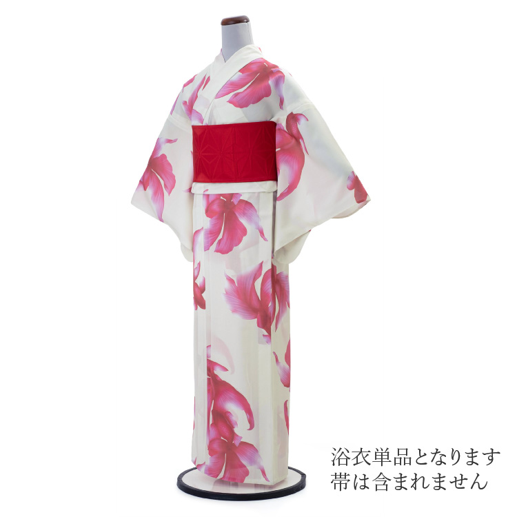 セオα トンボと花模様の浴衣単品 セオα トンボと花模様の浴衣単品