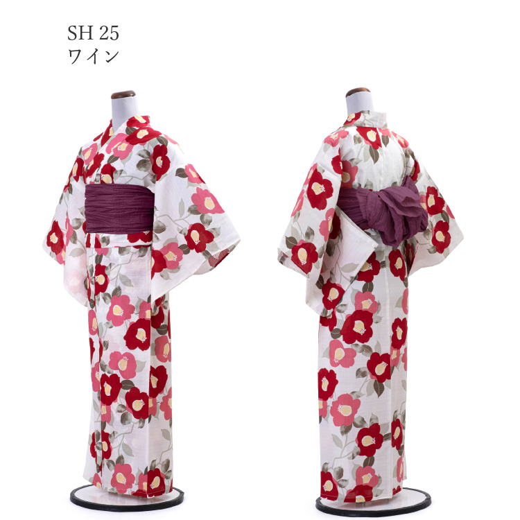 【LUCKY さん専用】★値下げしました★【夏着物・浴衣】化繊　既製品 LUCKY さん専用】☆値下げしました☆【夏着物・浴衣】化繊 既製品