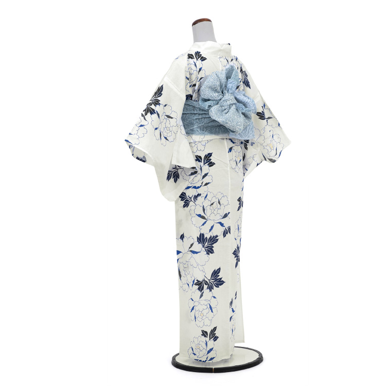 浴衣 レディース 女性用 夏音 collection オフホワイト 白系 夏