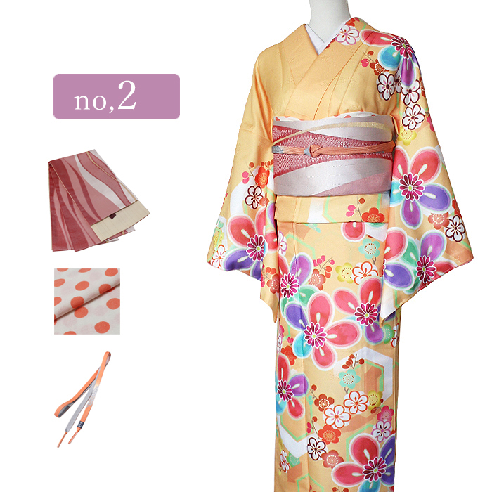美品　可愛い♡ 絞り　正絹訪問着　フルセット4点　入学式　結婚式　七五三　お祝い 訪問着 レンタル おしゃれ 20点 フルセット 正絹 着物 花柄