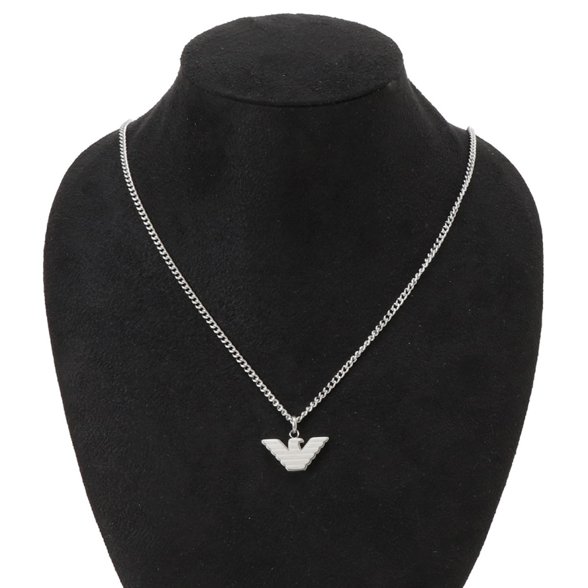  Emporio Armani EMPORIO ARMANI EGS2916040 Eagle Logo necklace pendant silver men's accessory 