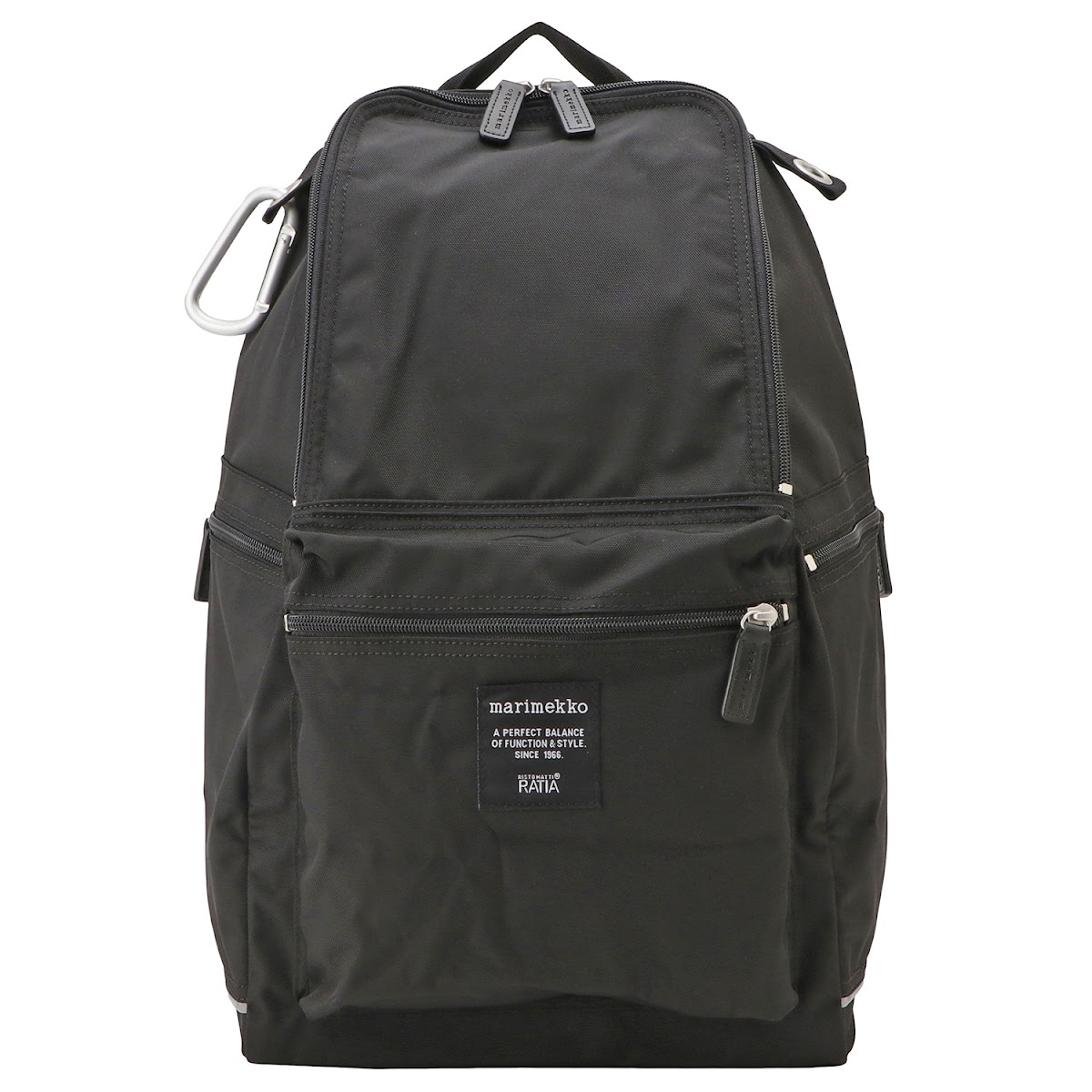マリメッコ marimekko 026994 999 バディ バックパック リュックサック ブラック レディース メンズ ユニセックス Buddy backpack