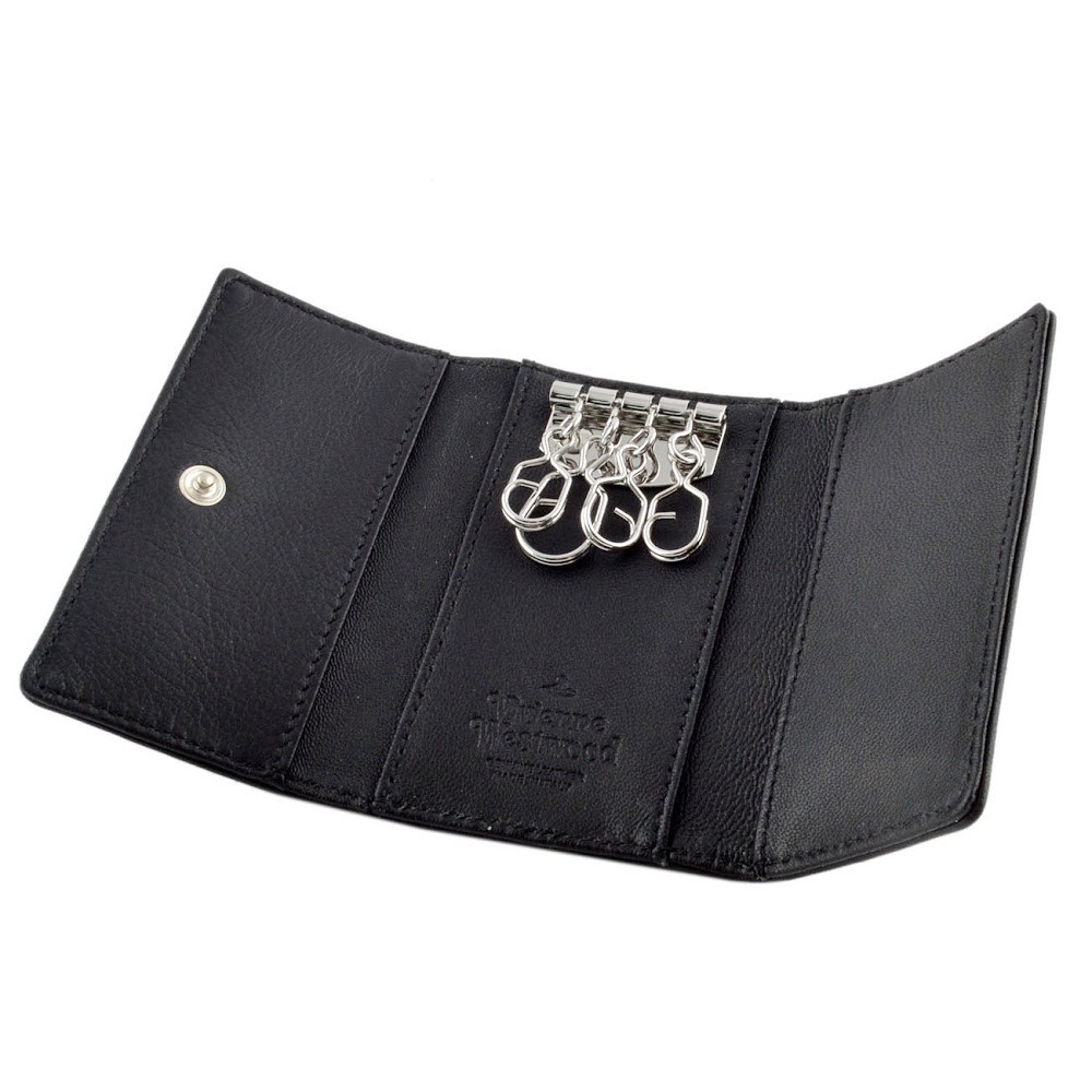 ヴィヴィアン ウエストウッド Vivienne Westwood 51020001 40564 N408 BLACK 4連 キーケース DERBY KEY CASE