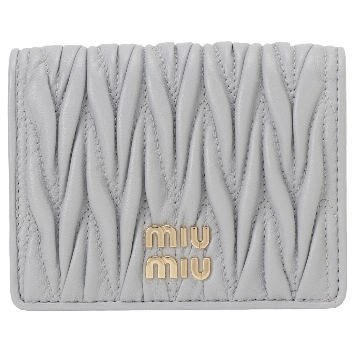 ミュウミュウ 二つ折り財布 MIU MIU 5MV204 2FPP F0591 マテラッセ