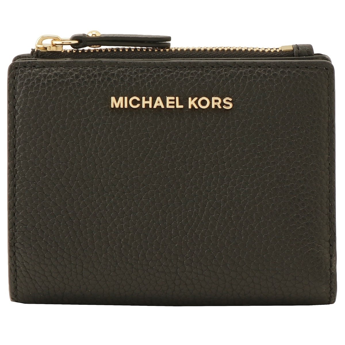 マイケルコース MICHAEL KORS 34F9GJ6F2L 001 BLACK 二つ折り財布 ブラック レディース コンパクト ウォレット JET SET MD SNAP BILLFOLD