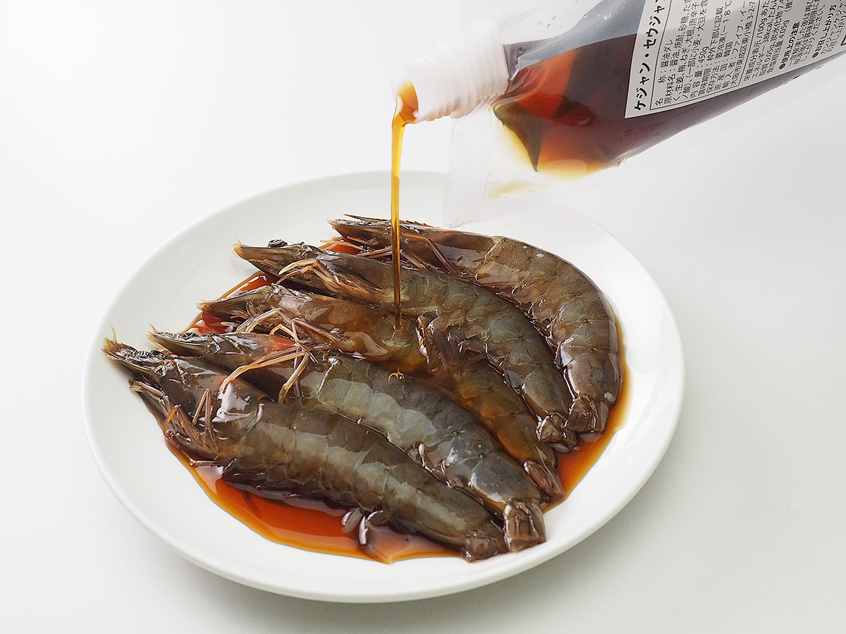 同梱のタレをセウジャンにかけて完成