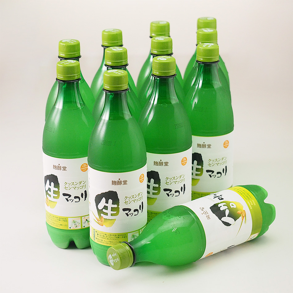 麹醇堂（クッスンダン）生マッコリ750ml×12本 センマッコリ お酒