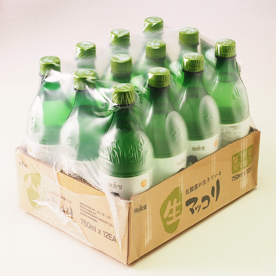 麹醇堂 生マッコリ750ml×12本（クッスンダン センマッコリ