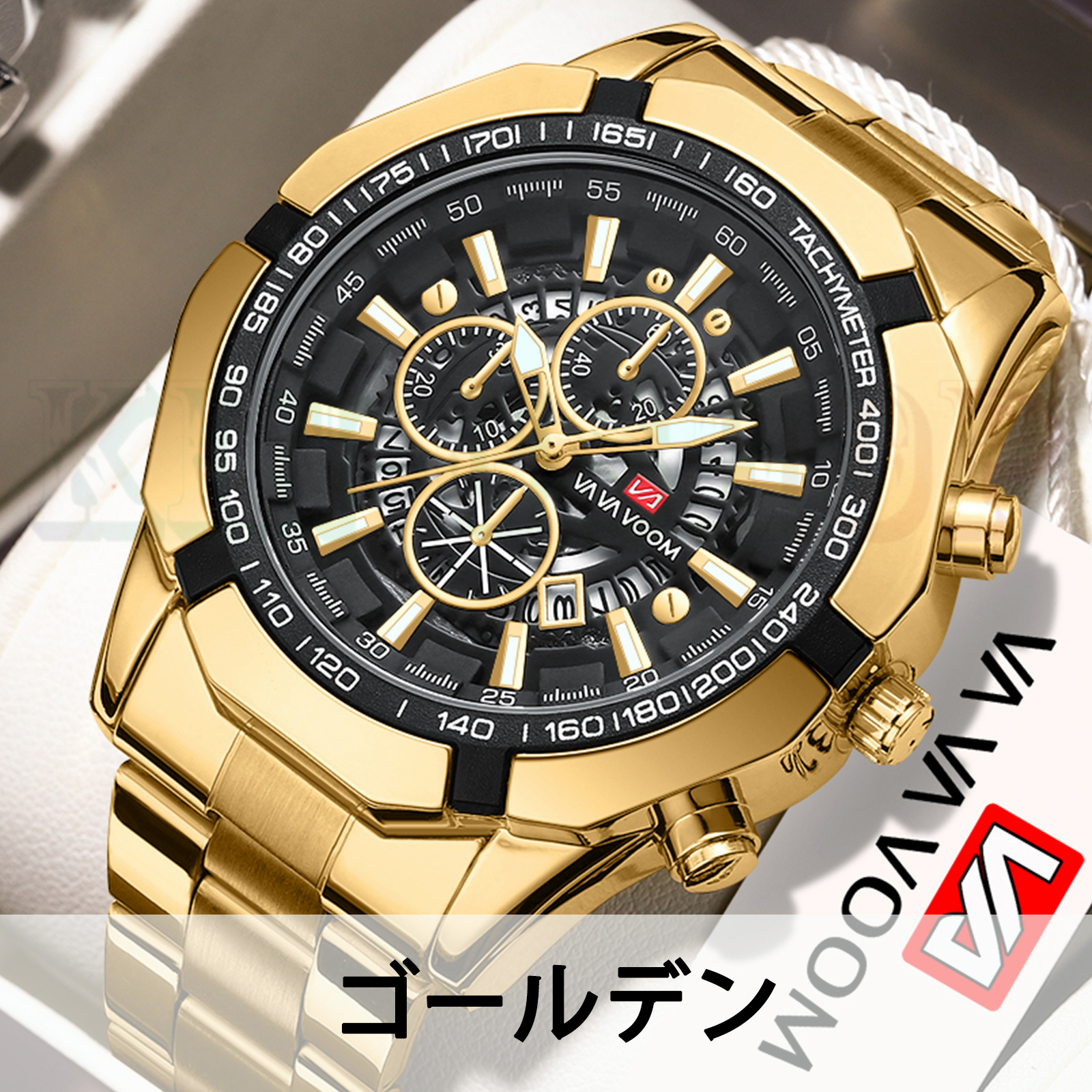 腕時計 メンズ 高級感 おしゃれ 20代 30代 40代 50代 日本製 センサー メンズ腕時計 メンズ腕時計 安い 時計 ウォッチ 男性 彼氏 社会人 紳士 ギフトプレゼント｜kin-gshop｜02