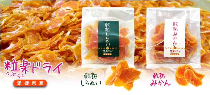 粒楽ドライ　乾熟みかん