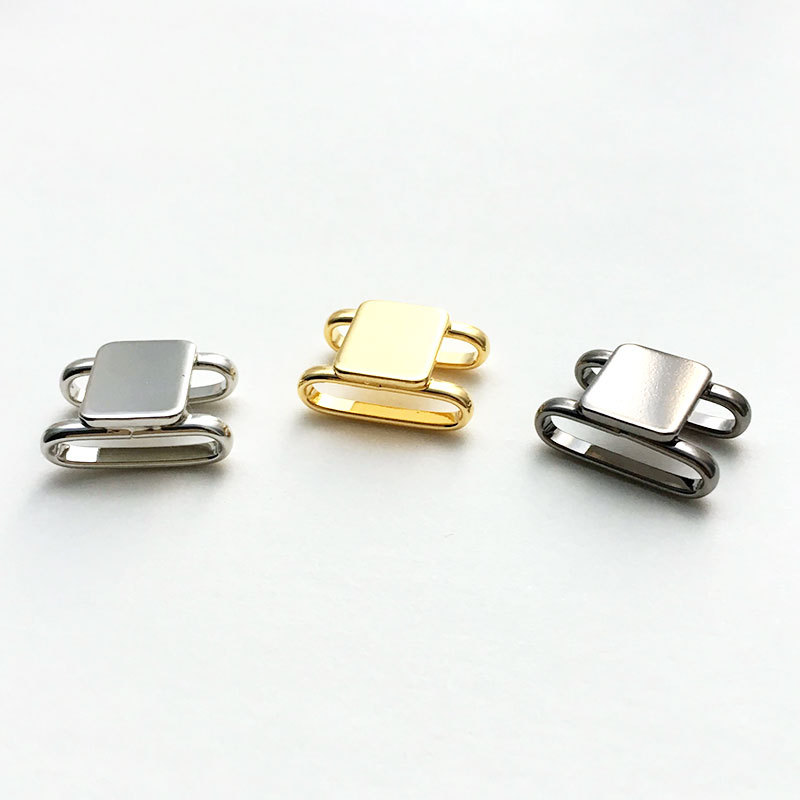 帯留めパーツ（S） 5個」帯留め 金具 デコ 素材 土台 レジン