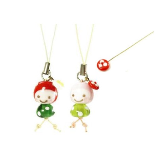 いちご ちゃん ストラップ」いちご グッズ イチゴ 携帯ストラップ