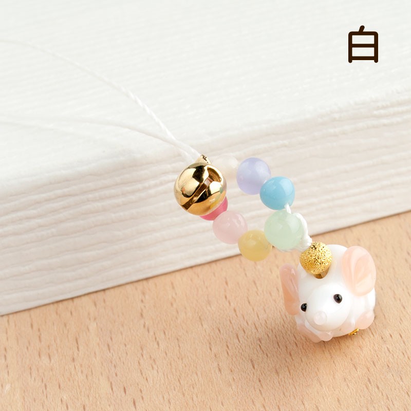 とんぼ玉 ねずみ グッズ 雑貨 携帯ストラップ