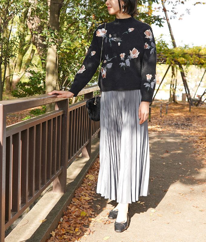 cawaii french」ニット セーター レディース トップス 長袖