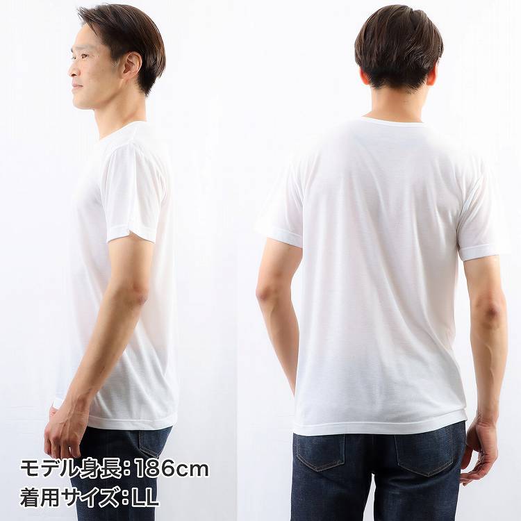 FRUIT OF THE LOOM メンズ インナーシャツ 半袖 クルーネック フルーツオブザルーム 天竺編み 3枚組