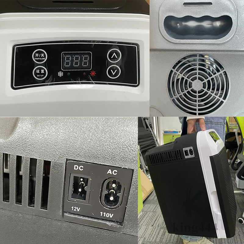 Amazon | SEASAND 小型冷蔵庫 8L 室内車載両用 【保冷・温蔵