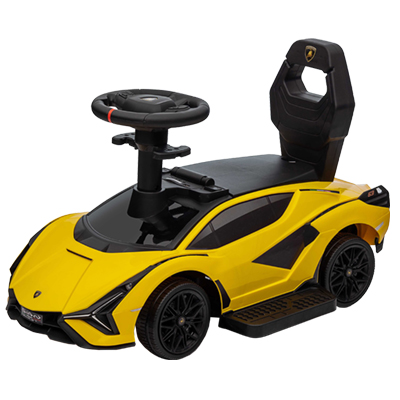 電動乗用玩具 ミニ ランボルギーニFKP37 Lamborghini 正規ライセンス 背もたれ 転倒防止 ストッパー付き 簡単操作###乗用カー996D###｜kingdom-sp｜02