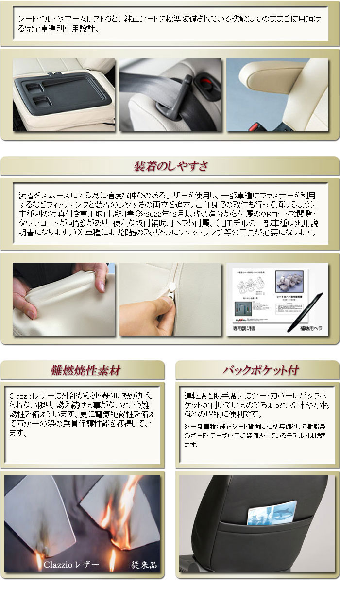 トヨタ ランドクルーザー300 シートカバー 7人 CLAZZIO Air