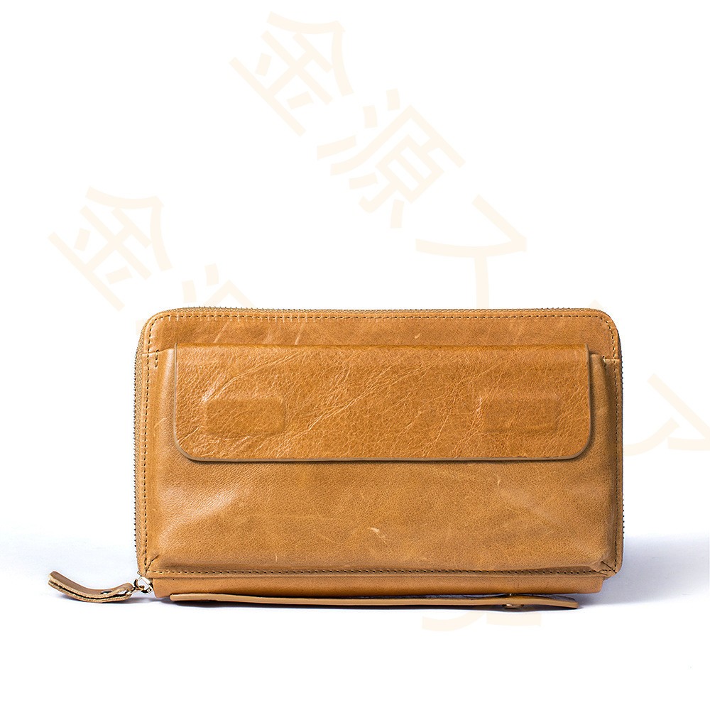 財布 メンズ 本革 クラッチバッグ 長財布 カード入れ 公式サイト 軽量 ビジネスファスナー式 カジュアル